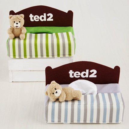 ted2 ベッド型ティッシュBOXカバー｜タイトーのおすすめプライズ