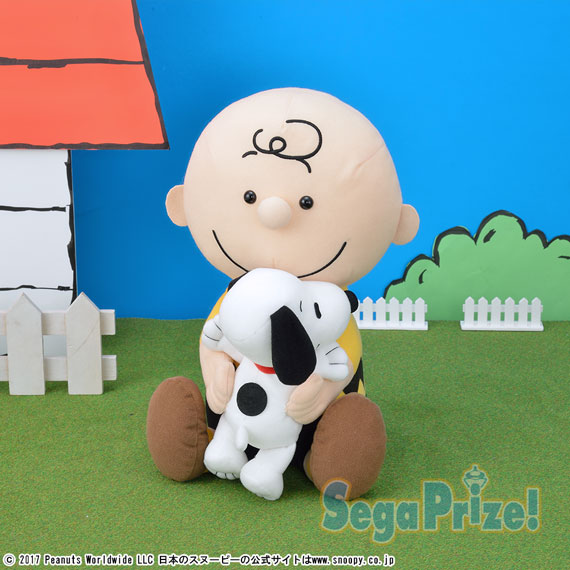 SNOOPY™ メガジャンボチャーリー・ブラウンとペアぬいぐるみ｜タイトー