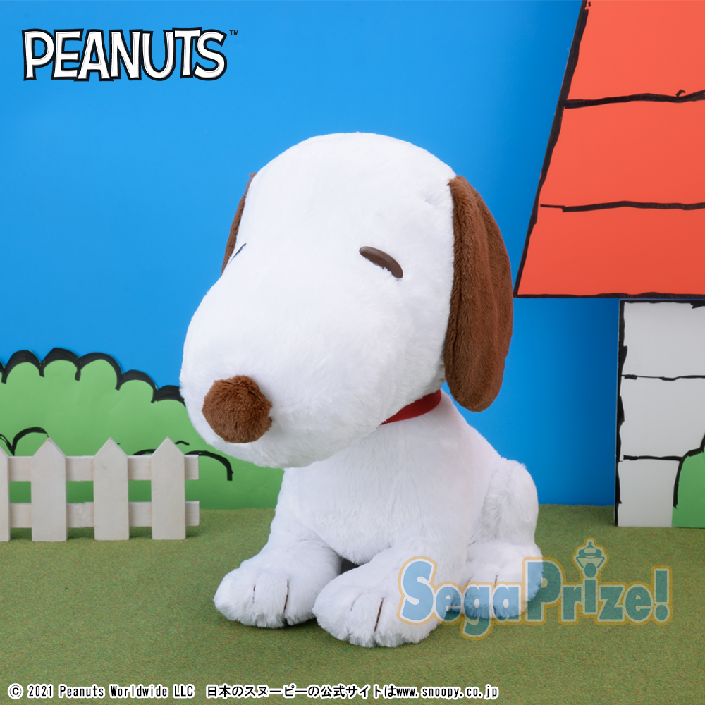 SNOOPY™ ギガジャンボおすわりポーズふわふわぬいぐるみブラウンVer