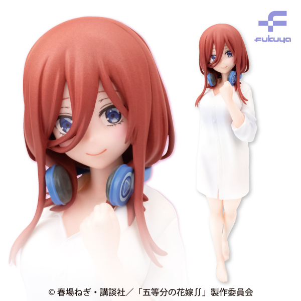 幅広type 【全5種】五等分の花嫁 fascinity figure 彼シャツフィギュア