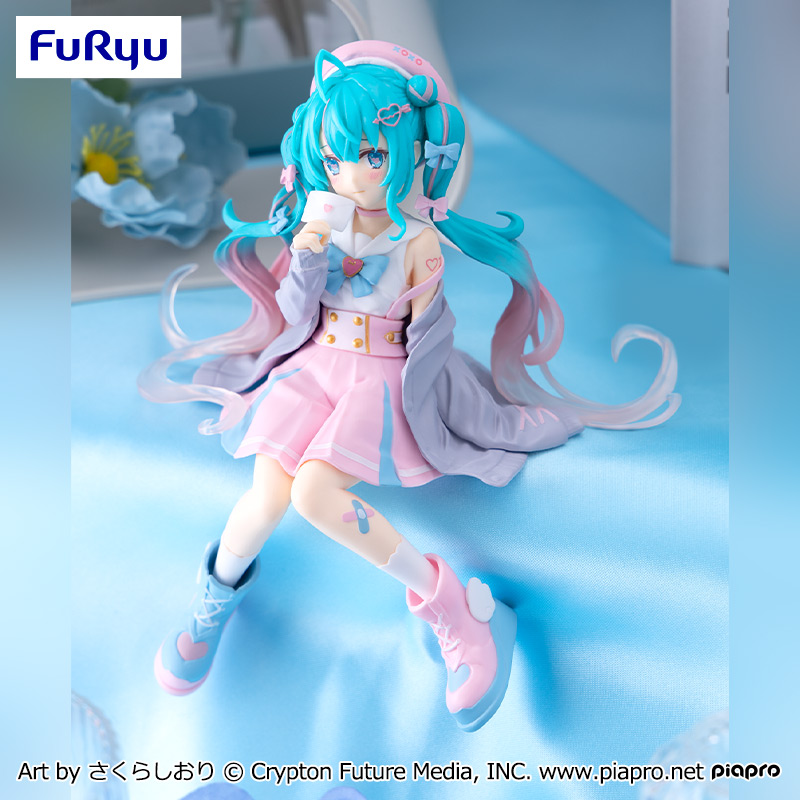 初音ミク ぬーどるストッパーフィギュアー恋するセーラー服 グレーver.ー｜タイトーのおすすめプライズ