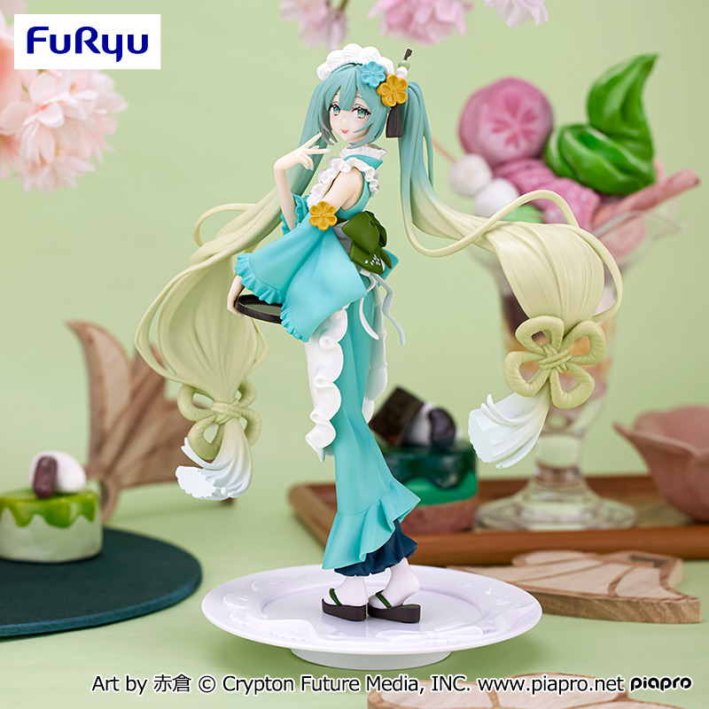 初音ミク Exc∞d Creative Figure SweetSweetsー抹茶パフェ はっかー｜タイトーのおすすめプライズ