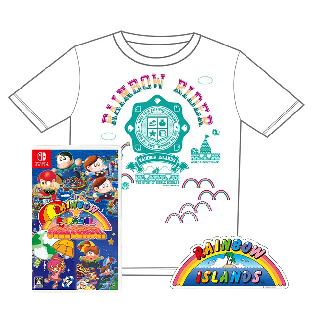 『レインボー★パラソルコレクション』ファミ通DXパック 見本
