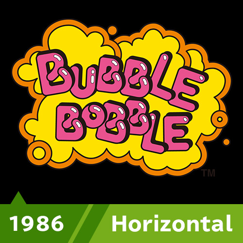 Bubble Bobble 1986 Horizontal