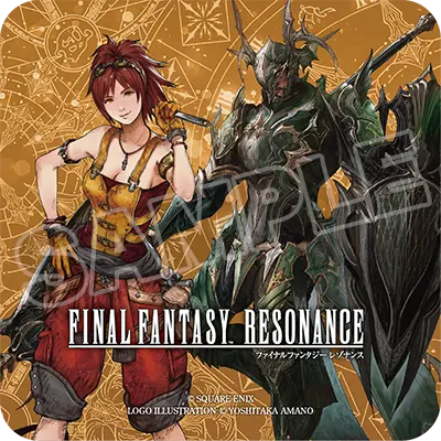 「ファイナルファンタジー レゾナンス×タイトーステーション」 特製アクリルコースター