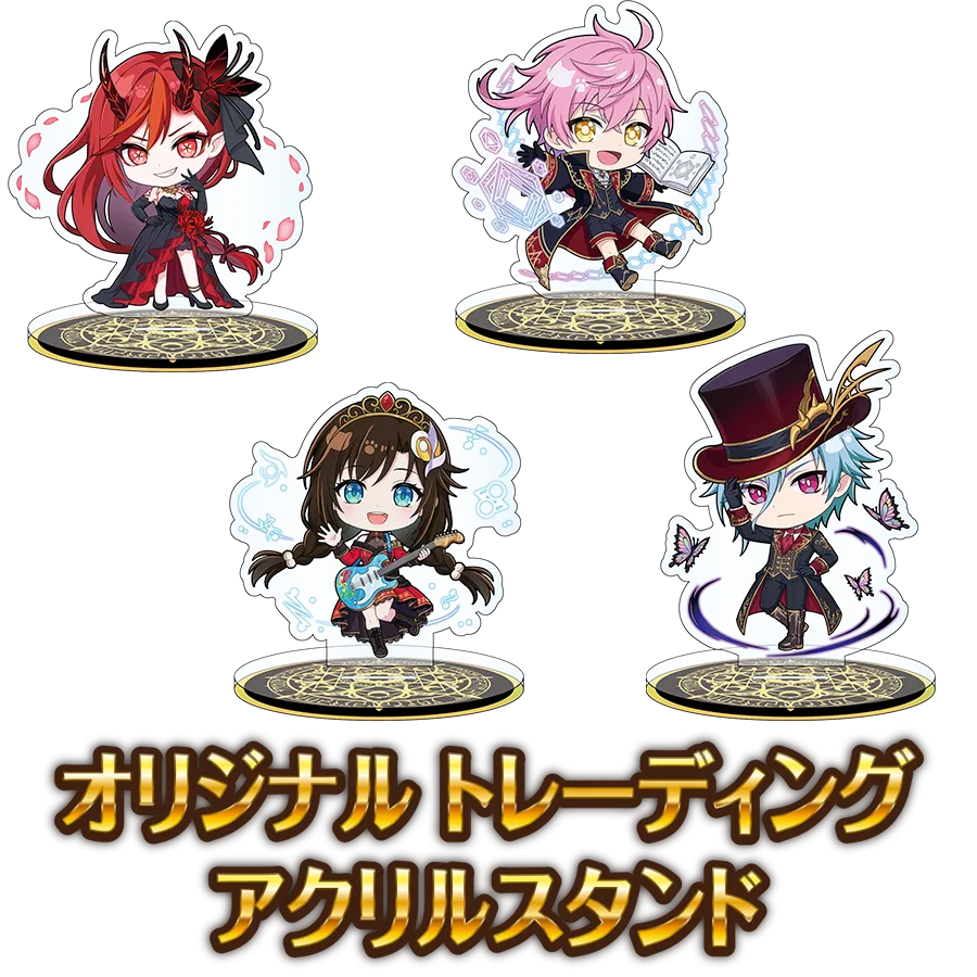 トレーディングアクリルスタンド