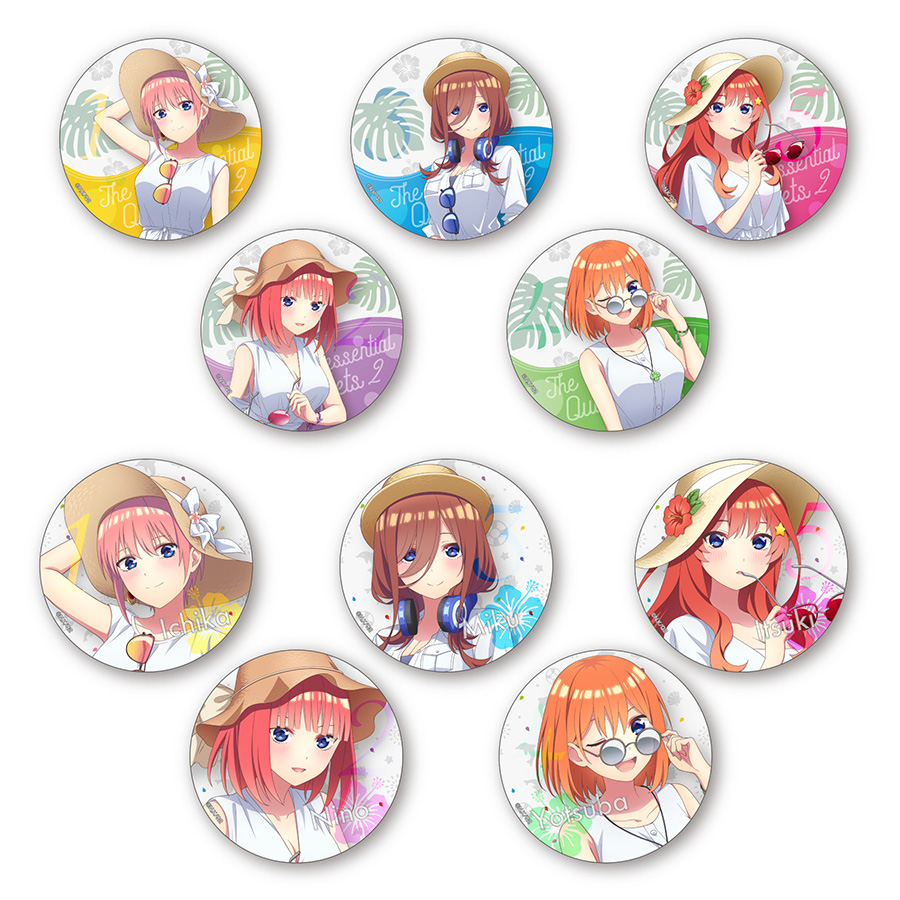 タイトーステーションでくじが買える 五等分の花嫁 あたり付缶バッジコレクションが9月4日 土 より順次発売予定 物販