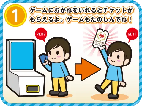キッズマート遊び方