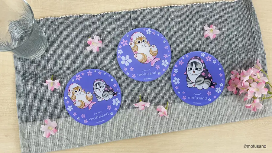 オリジナルアクリルコースター[後半]夜桜満開