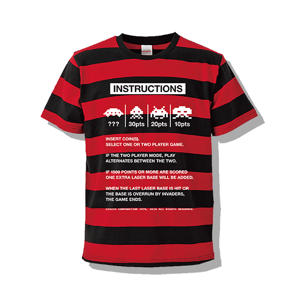インベーダー インストボーダーTシャツ