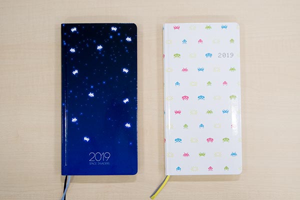 スペースインベーダー×ほぼ日手帳2019 weeks