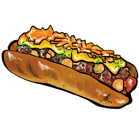 チリチーズドッグキャセロールのレシピ