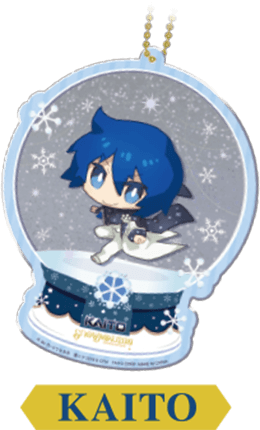 ラメ入りアクリルチャーム KAITO