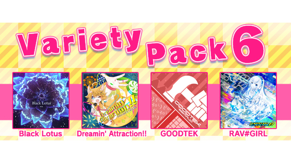 GROOVE COASTER 2 Original Style with “Variety Pack 6” Added!