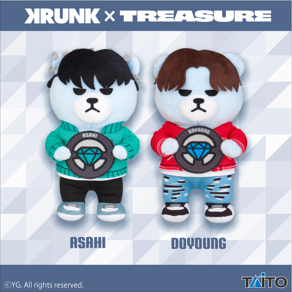 KRUNK×TREASUREぬいぐるみ14種-