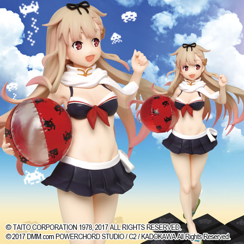 艦隊これくしょん -艦これ-×スペースインベーダーコラボ 夕立改二フィギュアタイトープライズ詳細