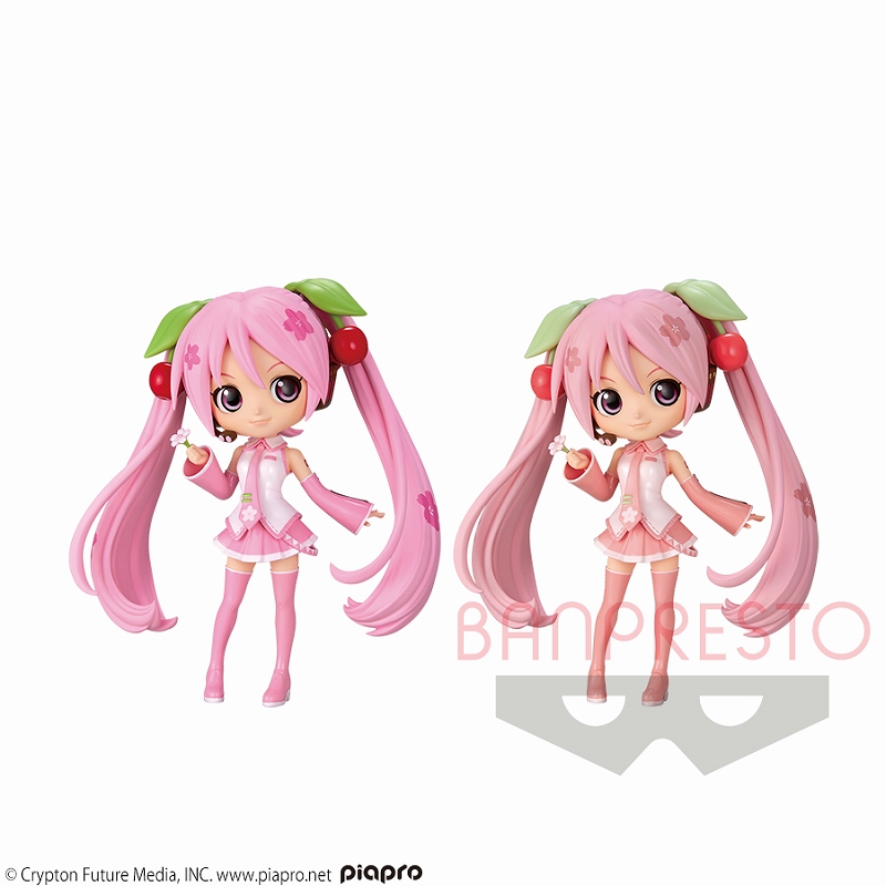 日本製 2ウェイ 初音ミク 桜ミク Qposket キューポスケット ABカラー