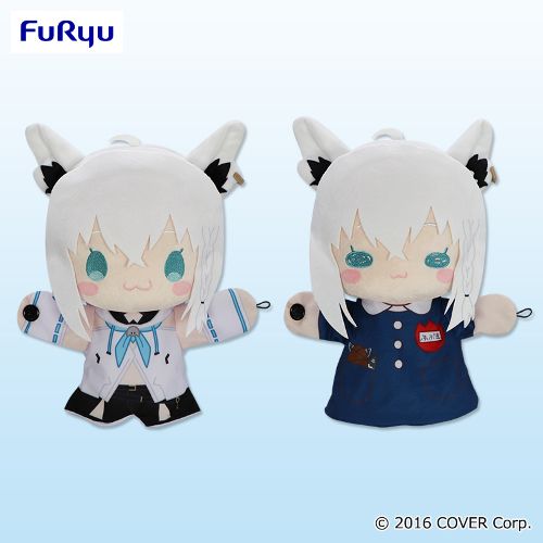 ホロライブプロダクション わかし 白上フブキパペットぬいぐるみ