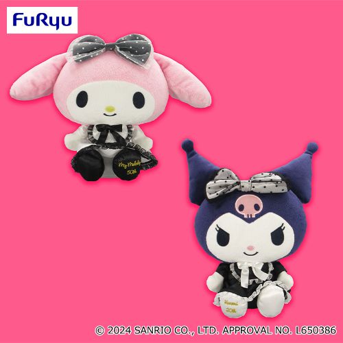マイメロディ・クロミ アニバーサリーBIGぬいぐるみ｜タイトーの1月の 