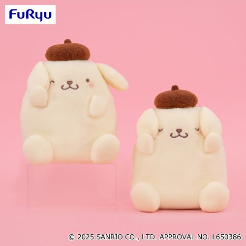 ポムポムプリン　かおかくしBIGぬいぐるみ
