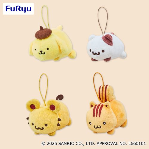 ポムポムプリン　チームプリンおしりマスコット